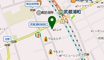 埼玉りそな銀行 武蔵浦和支店の地図画像