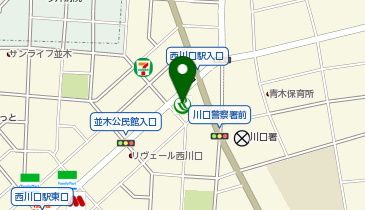 埼玉りそな銀行 西川口支店の地図画像