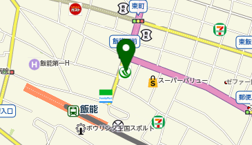 埼玉りそな銀行 飯能支店の地図画像