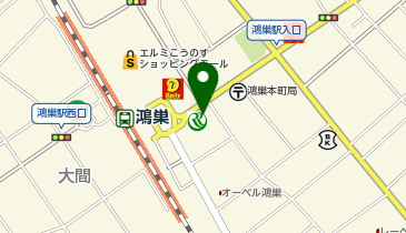 埼玉りそな銀行 鴻巣支店の地図画像