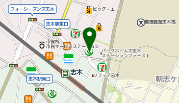 埼玉りそな銀行 志木支店の地図画像