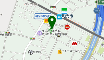 埼玉りそな銀行 和光支店の地図画像