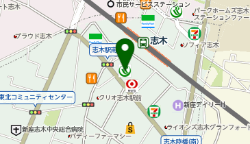 埼玉りそな銀行 新座支店の地図画像