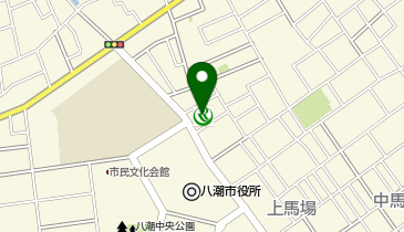 埼玉りそな銀行 八潮支店の地図画像