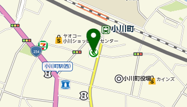 埼玉りそな銀行 小川支店の地図画像