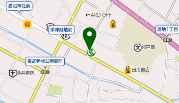 埼玉りそな銀行 杉戸支店の地図画像