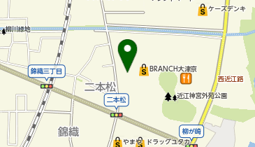 関西みらい銀行 ブランチ大津京プラザの地図画像