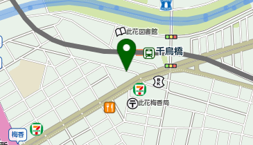 まちの自転車店[リコ] 千鳥橋店の地図画像