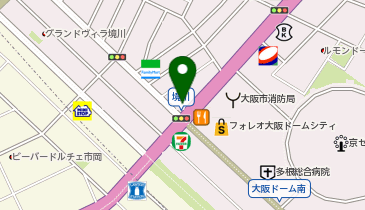 まちの自転車店[リコ] 大阪ドームシティ店の地図画像