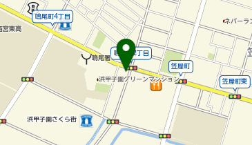 まちの自転車店[リコ] 鳴尾店の地図画像