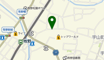 まちの自転車店[リコ] まきの店の地図画像