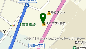 ライトオン ゆめタウン博多店の地図画像