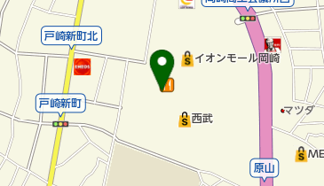ライトオン イオンモール岡崎店の地図画像