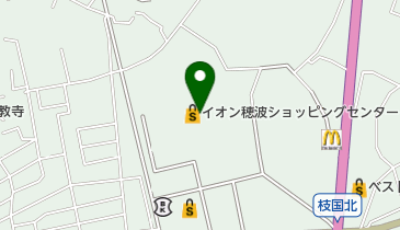 ライトオン イオン穂波店の地図画像
