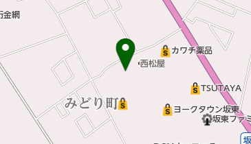 ライトオン 坂東ヨークタウン店の地図画像
