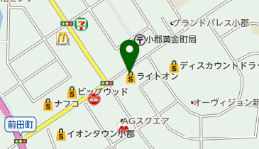 ライトオン 山口小郡店の地図画像