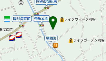 ライトオン レイクウォーク岡谷店の地図画像