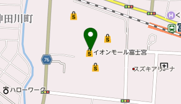ライトオン イオンモール富士宮店の地図画像