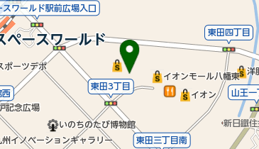 ライトオン イオンモール八幡東店の地図画像