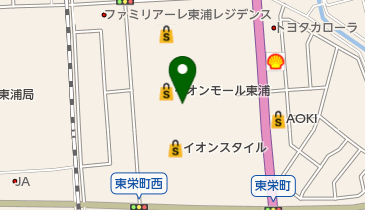 ライトオン イオンモール東浦店の地図画像