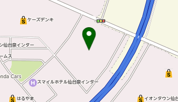 ラウンドワンスタジアム 仙台泉店の地図画像