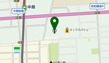 ラウンドワンスタジアム 中川1号線店の地図画像