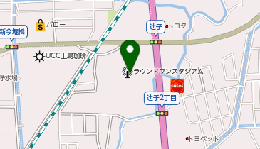 ラウンドワンスタジアム 高槻店の地図画像