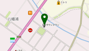 ラウンドワン 市原店の地図画像