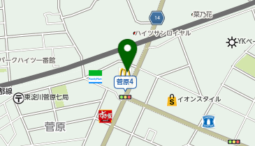 ラウンドワン 東淀川店の地図画像