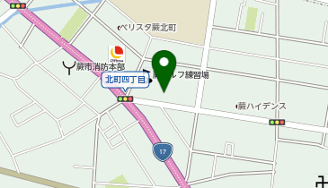 ラウンドワン わらび店の地図画像