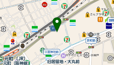 ふるいちトレカパーク三宮店の地図画像