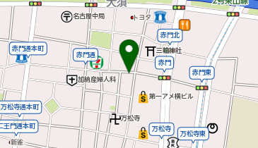 ふるいち名古屋大須店の地図画像