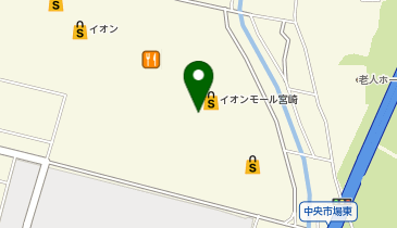 ふるいちイオンモール宮崎店の地図画像