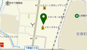 ふるいちイオンモール茨木店の地図画像