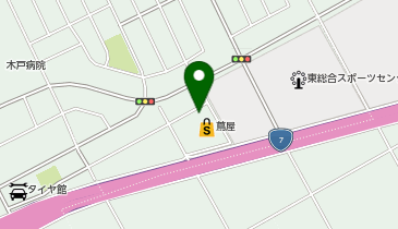 ふるいちトップブックス竹尾インター店の地図画像