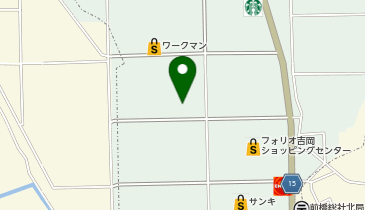 ふるいちトップブックス前橋吉岡店の地図画像