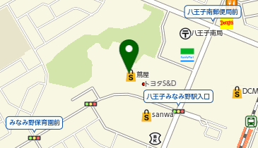 ふるいちトップブックス八王子みなみ野店の地図画像
