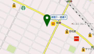 ふるいち千歳信濃店の地図画像