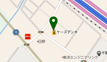 ケーズデンキ 新習志野店の地図画像