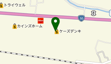 ケーズデンキ 桜川店の地図画像