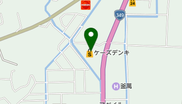 ケーズデンキ 常陸太田店の地図画像