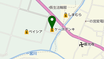 ケーズデンキ 長生店の地図画像