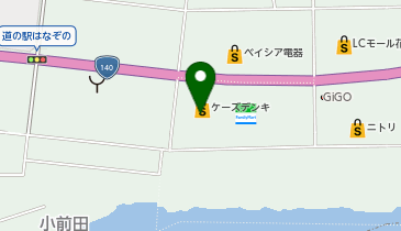 ケーズデンキ 花園インター店の地図画像