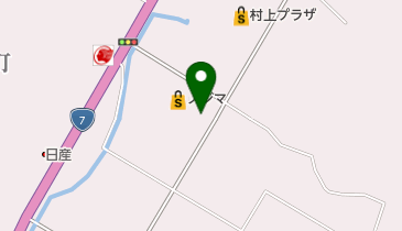 ケーズデンキ 村上店の地図画像