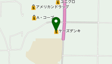 ケーズデンキ 上田店の地図画像