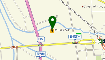 ケーズデンキ 松本本店の地図画像
