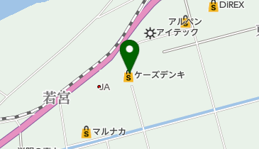 ケーズデンキ 大洲店の地図画像