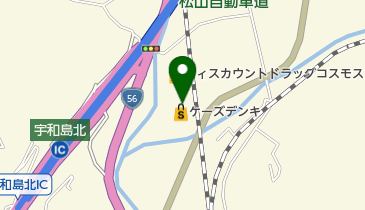 ケーズデンキ 宇和島店の地図画像