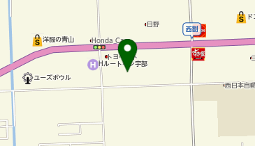 ケーズデンキ 宇部店の地図画像