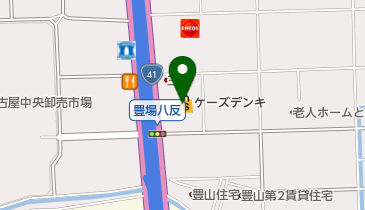 ケーズデンキ 名古屋北店の地図画像